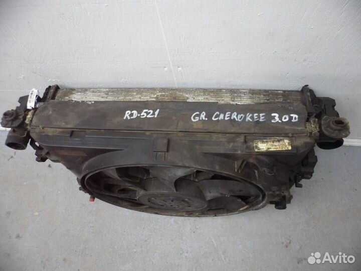 Радиатор в сборе/кассета радиаторов Jeep Grand Che