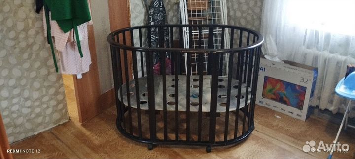 Детская кроватка трансформер бу