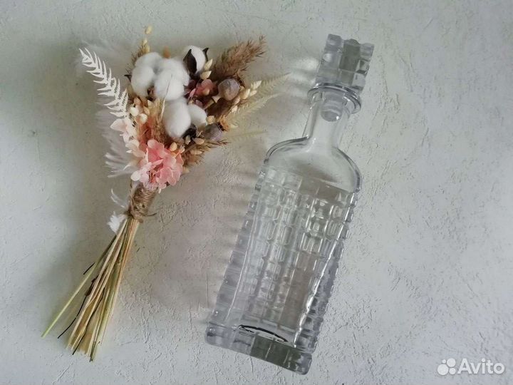 Штоф и графин хрустальный для настойки 500 мл