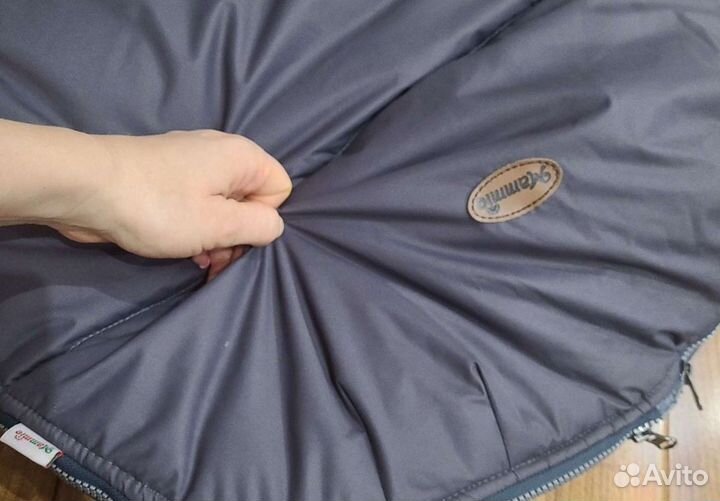 Конверт в коляску зимний мальчик, девочка