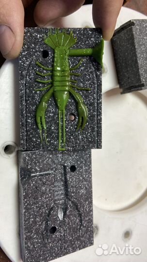 Форма для изготовления приманок из силикона