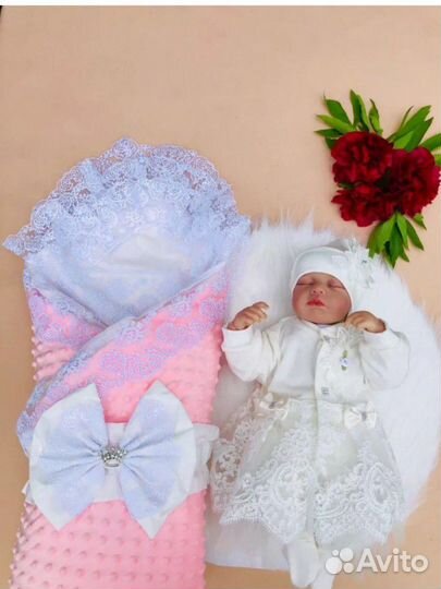 Конверт на выписку, летний