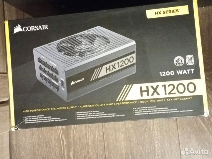 Блок питания Corsair HX1200