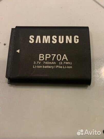 Аккумулятор для фотоаппарата Samsung BP70A