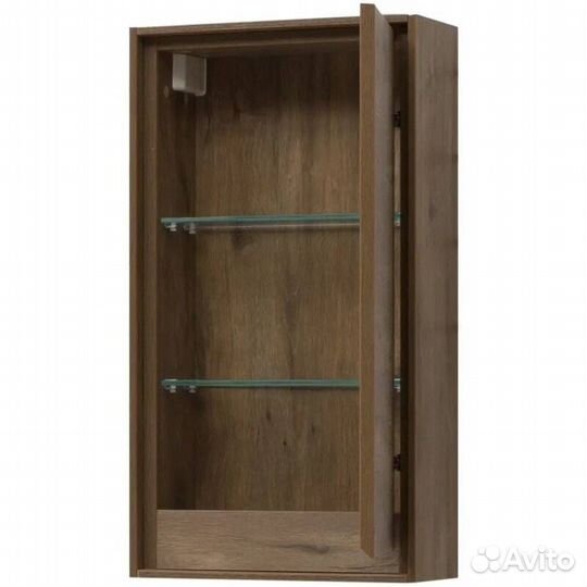 Шкаф Aquanet Милан 35 подвесной, дуб рустикальный