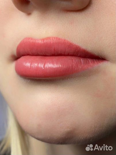 Пудровые брови, татуаж губ, татуаж век, перманент