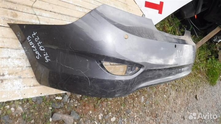 Бампер задний Hyundai Solaris I 2010-2017