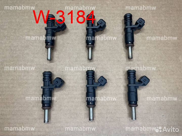 Форсунки топливные 6шт комплект N52 BMW E60 Z4 E85