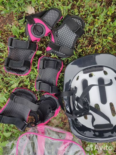 Новая Защита для роликов со шлемом детская