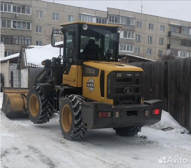 Фронтальный погрузчик