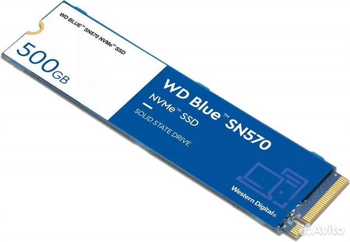 500 гб SSD M.2 накопитель WD Blue SN570