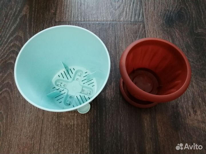 Набор горшков цветочных