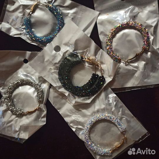 Серьги, браслеты