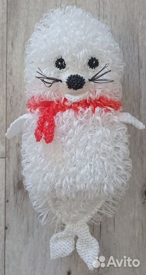 Морской котик - мочалка