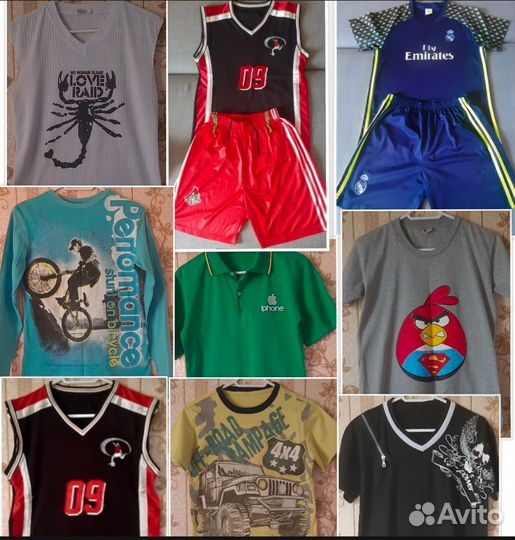 Футболки на подростка 9-14 лет