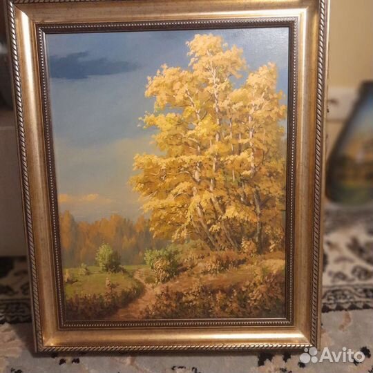 Картина маслом на холсте пейзаж