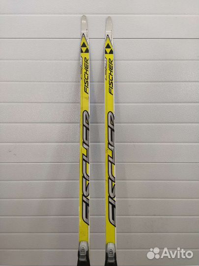 Лыжи беговые fisher + ботинки