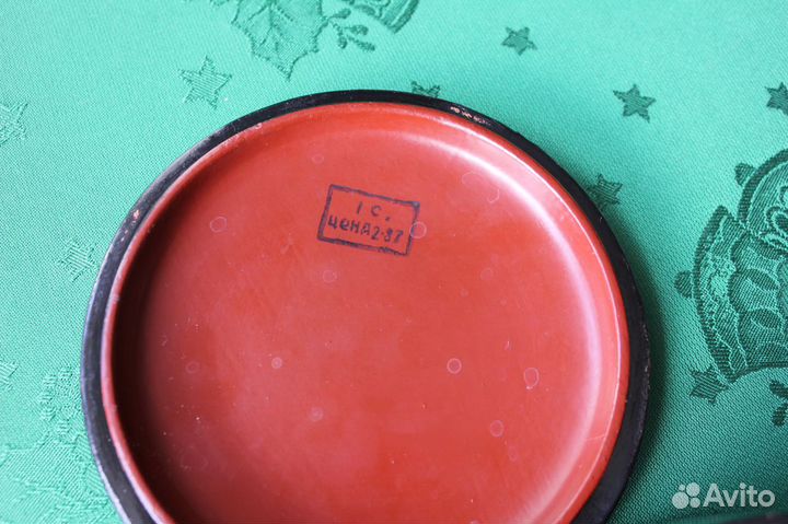 Шкатулка папье - маше. СССР