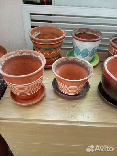 Горшки керамические для цветов