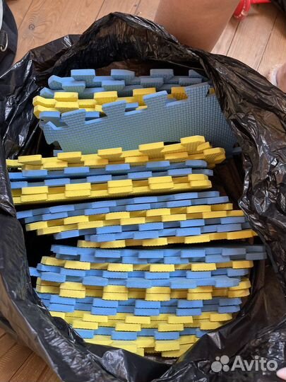 Коврик пазл