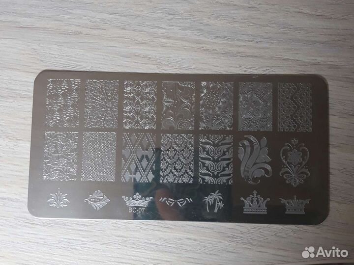 Пластина для стемпинга