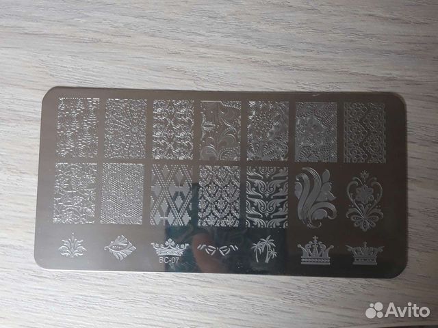 Пластина для стемпинга
