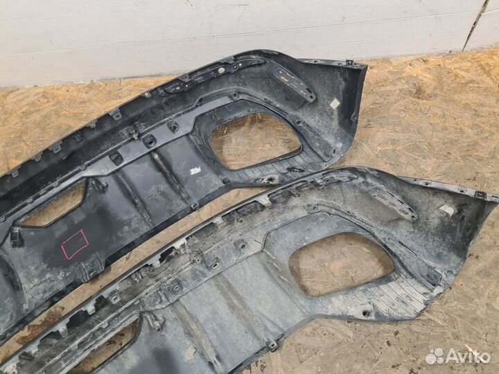 Geely Coolray юбка заднего бампера б/у оригинал