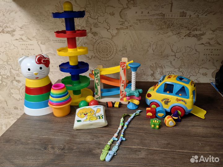 Развивающие игрушки пакетом