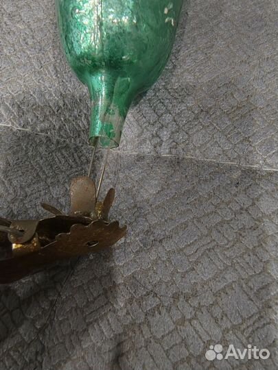 Новогодние игрушки СССР огурец