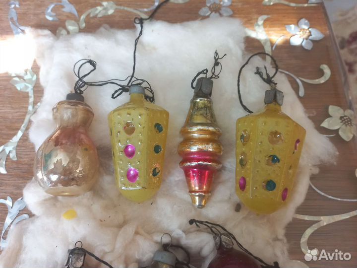 Елочные игрушки 30-40 годы