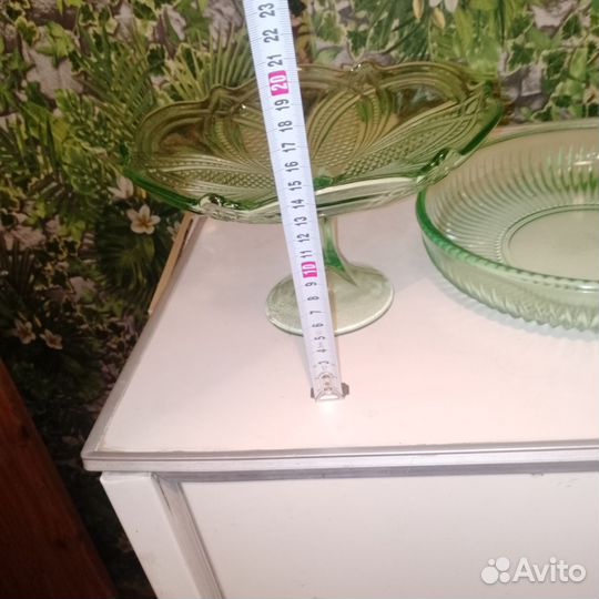 Фруктовница на ножке СССР