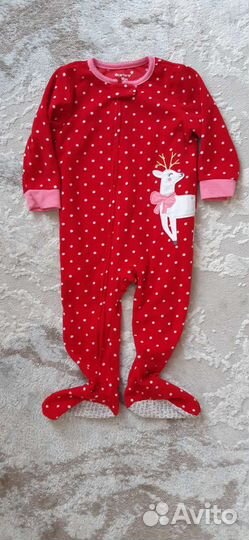 Флисовый комбинезон carters