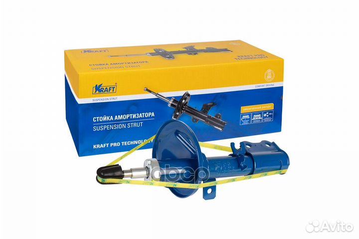 Амортизатор KIA spectra 02- газ. пер. прав. KT0