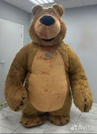 Большой белый мишка (2,6 метра), поздравления