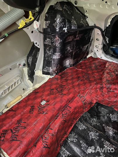 Шумоизоляция багажника система Comfort plus