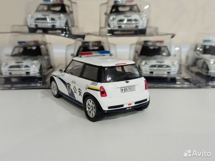 Deagostini Mini Cooper S Police China 1:43