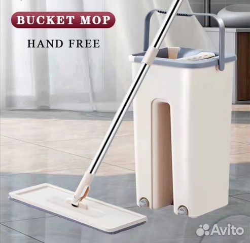 Швабра плоская с отжимом. Новая