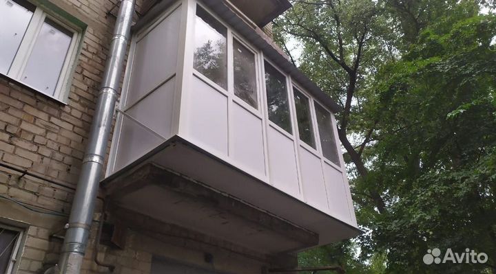 Балкон пвх под ключ