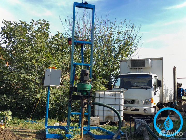 Бурение и обустройство скважин ремонт, продувка