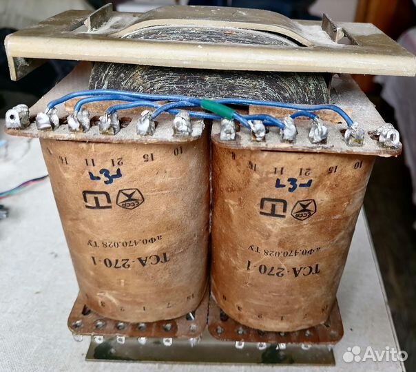 Трансформатор от лампового цв.телевизора тса-270