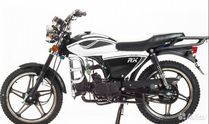 Мопед motoland (мотоленд) Альфа RX 7-черный