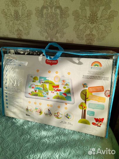 Развивающий коврик tiny love сказочный лес