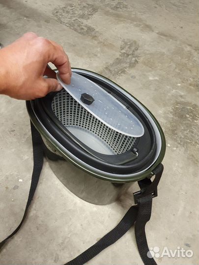 Кан для рыбы 8 литров новый