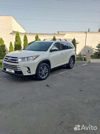 Toyota Highlander 3.5 AT, 2019, 35 000 км