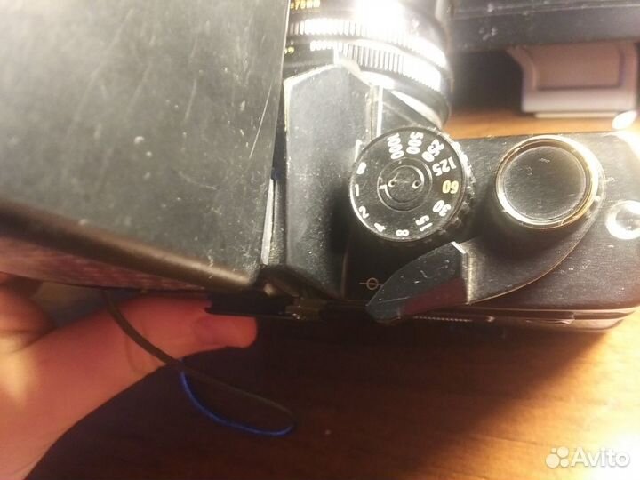 Yashica FR (Contax), виндер, YUS 75-150, вспышка