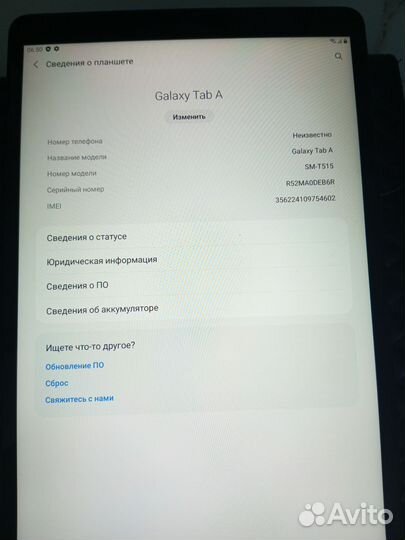 Планшет samsung galaxy tab a