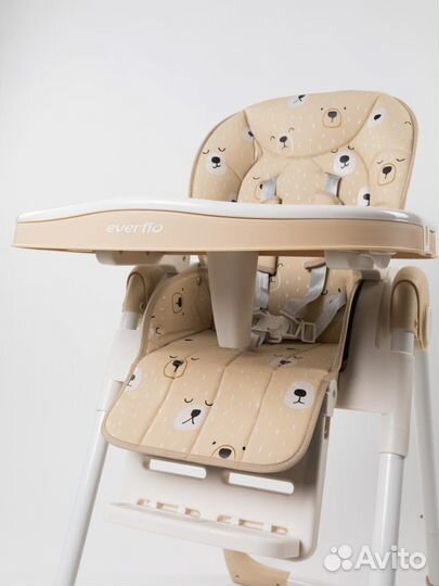 Стул для кормления Everflo Q65 новый бежевый