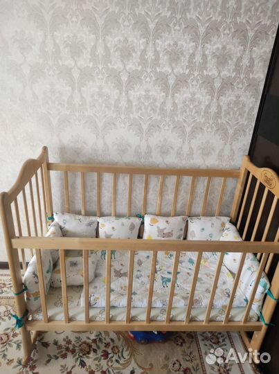 Бортики в детскую кроватку бу