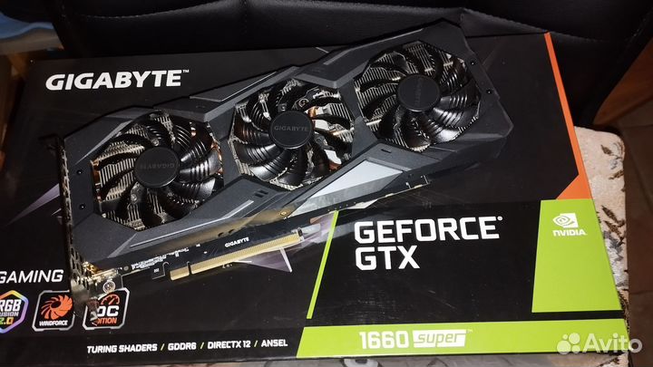 Видеокарта gtx 1660 super