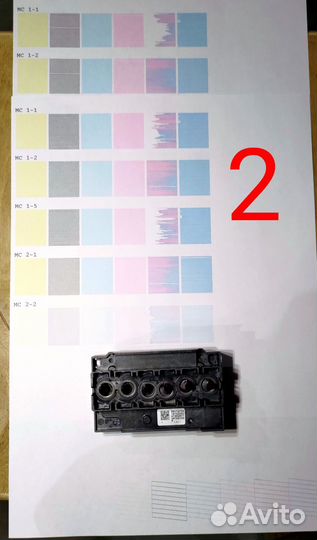 Печатающая головка(дефект) epson l805 F180000